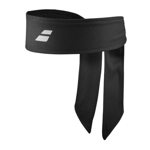 Babolat Unisex Tie On Headband - Black 