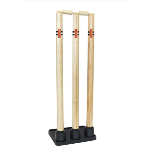 Gray Nicolls Wooden Stumps With Rubber Base