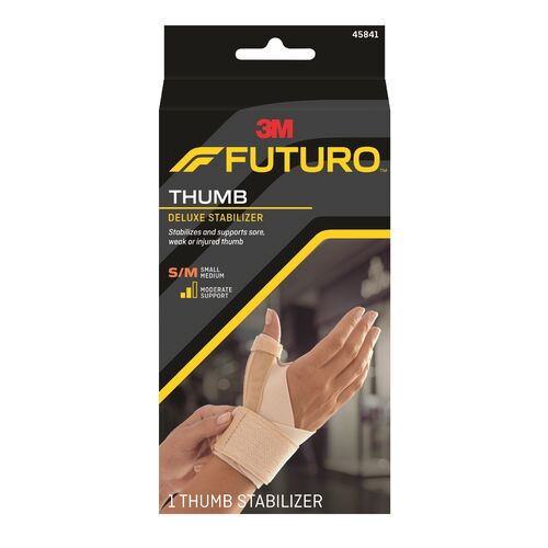 Futuro Deluxe Thumb Stabiliser Beige [Size: Small/Medium]