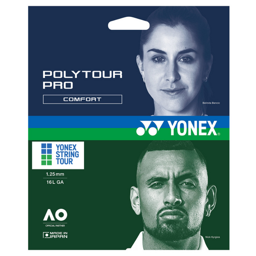 Yonex Poly Tour Pro 1.25/16L Blue - 12m Set