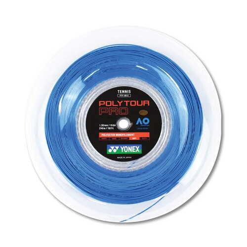 Yonex Poly Tour Pro 1.30 200 Reel - Blue