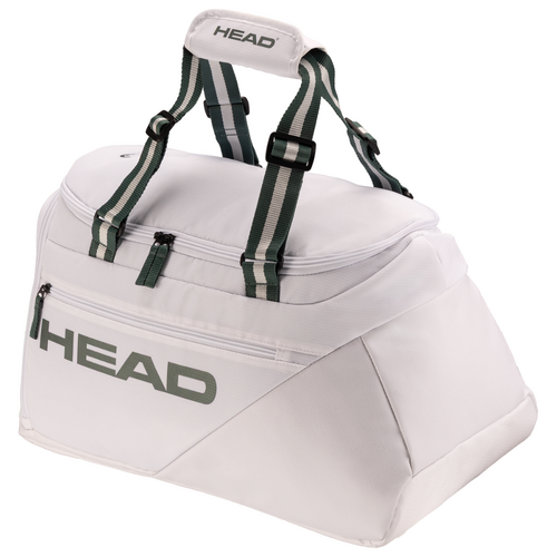 Head Pro X Court Bag 48L - White/Green (Wimbledon 2025)