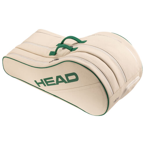 Head Arthur Ashe Racquet Bag L - White/Green