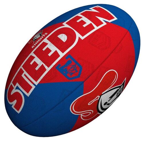 Steeden NRL Supporter Ball Knights Size 5