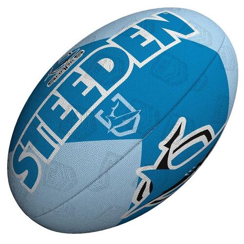 Steeden NRL Supporter Ball Sharks Size 5
