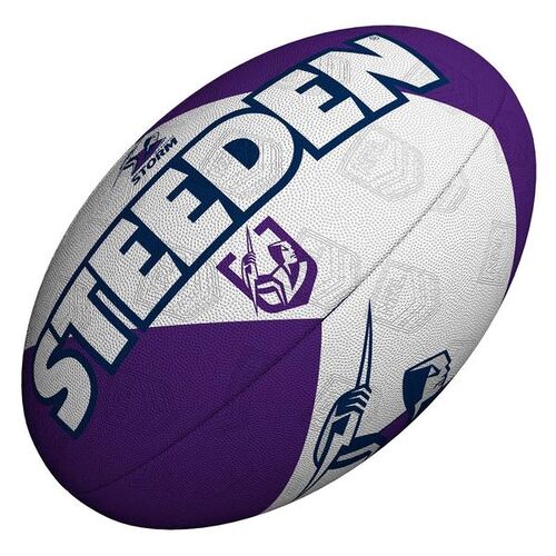 Steeden NRL Supporter Ball Storm 11 inch Mini Football