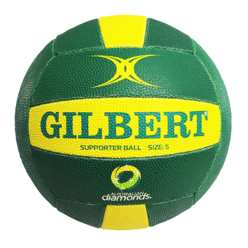 Gilbert Diamonds Supporter Netball - Size 5