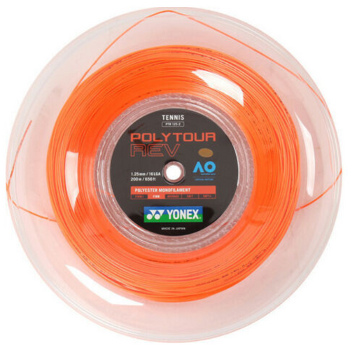 Yonex Poly Tour Rev 1.25/16 Orange - 200m Coil