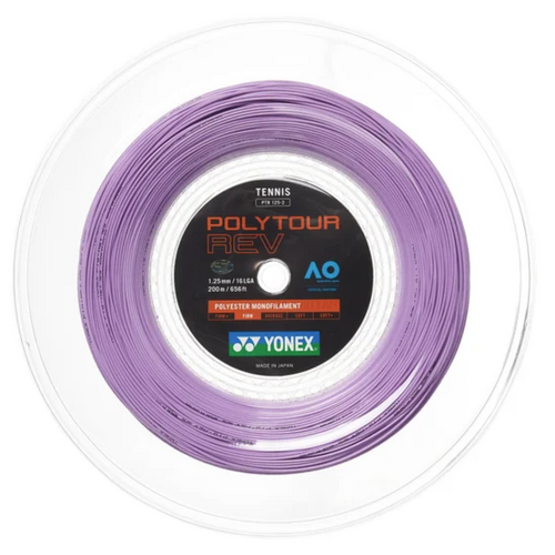 Yonex Poly Tour Rev 1.25 Purple - 200m Coil