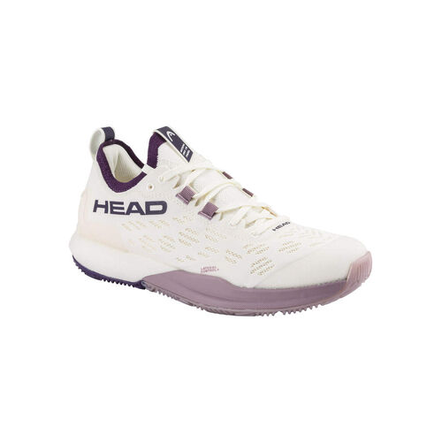 Head Womens Motion Pro 1.5 Padel - White/Purple Night  [Size : US - 7]