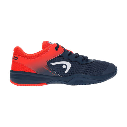 Head Sprint 3.0 Midnight Navy/Neon Red Junior Shoes [Size: US 3.5]