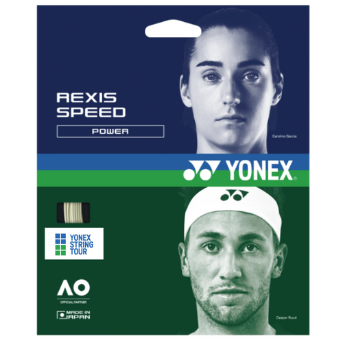 Yonex Rexis Speed 1.30/16 White - 12m Set