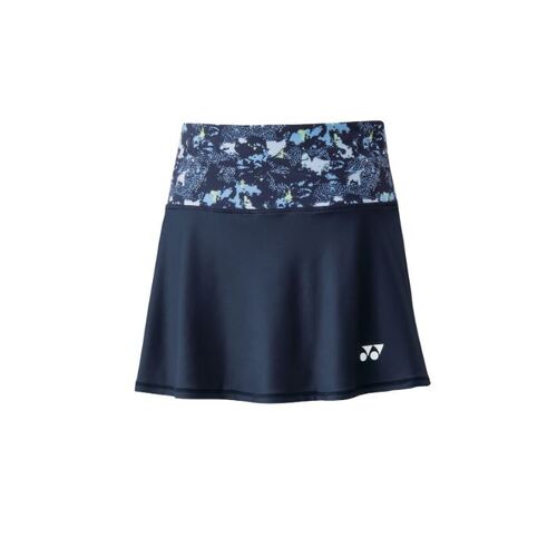 Yonex Womens Tennis Skort W/Inner Shorts - Navy/Blue [Size : Euro - Large]