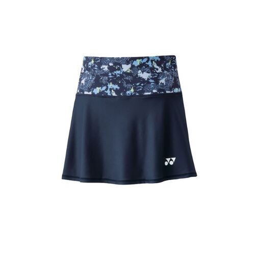 Yonex Womens Tennis Skort W/Inner Shorts - Navy/Blue [Size : Euro - Small]