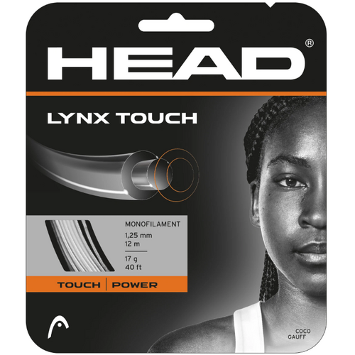 Head Lynx Touch 1.25/17 12m Set - Transparent Black