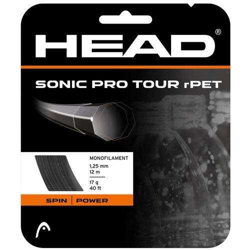 Head Sonic Pro Tour rPET (12m Set) - Black