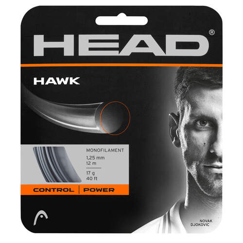 Head Hawk 1.25mm/17G Grey String Set