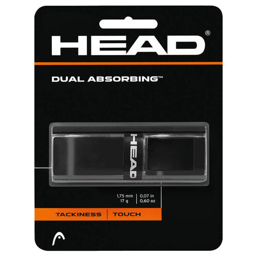 Head Dual Absorbing Replacement Grip - Black