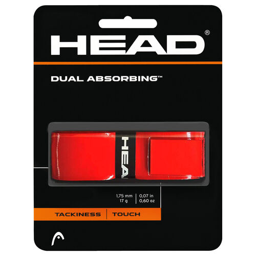 Head Dual Absorbing Replacement Grip - Red