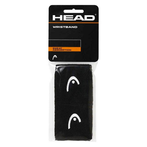 Head 2.5' Wristband 2 Pack Black