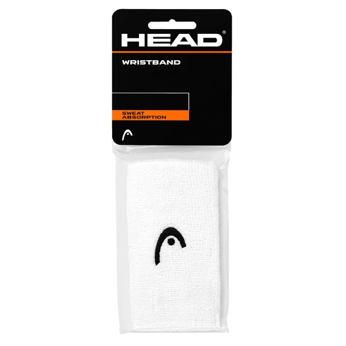 Head 5' Wristband 2 Pack - White