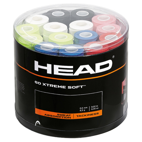 Head Xtreme Soft Overgrip Mixed Jar of 60