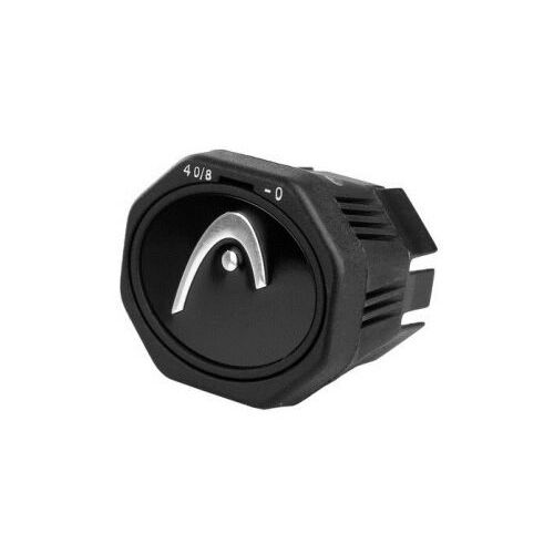 Head TK74 Performance Butt Cap - Black [Grip Size : Grip 2 - 4 1/4]
