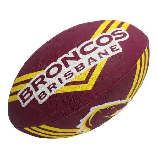 Steeden NRL Supporter Ball Broncos Size 5