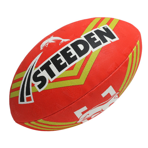 Steeden NRL Supporter Ball 11 Inch - Dolphins