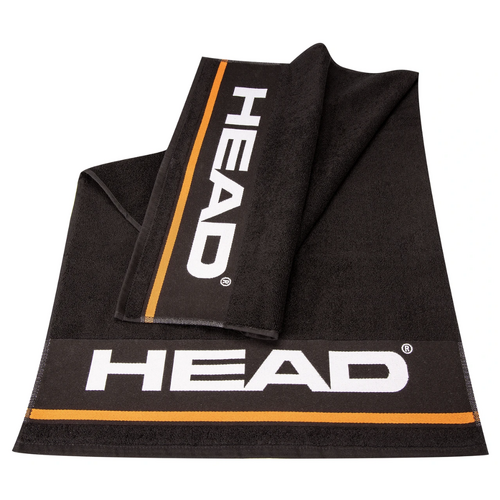 Head Shower Towel - Black