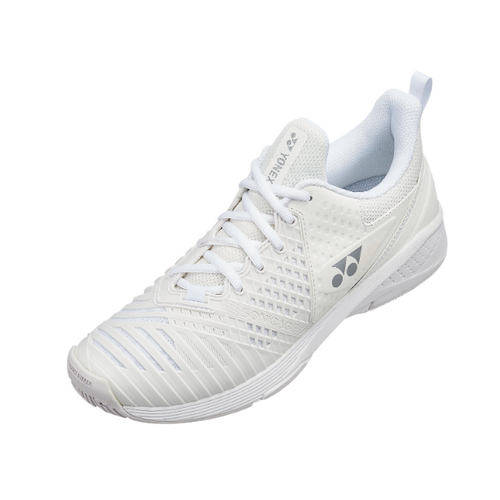 Yonex Womens Sonicage 3 AC - White/Silver [Size : US - 7]