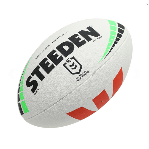 Steeden NRL Premiership Match Ball Replica - Size 5 (Boxed)