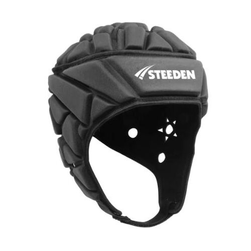 Steeden Galaxy 12 Headgear - Black [Size : JNR- 52cm ]