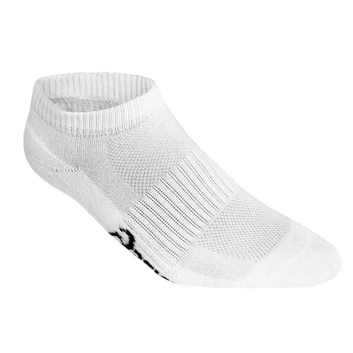 Asics Pace Low Solid Socks - White [Size : 4-8]