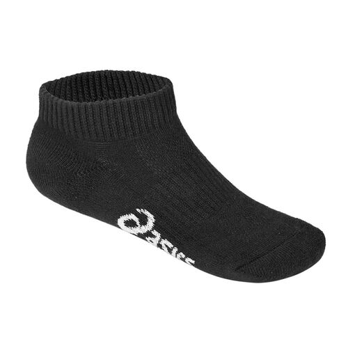 Asics Kids Pace Low Solid Socks - Black [Size : 1-7]
