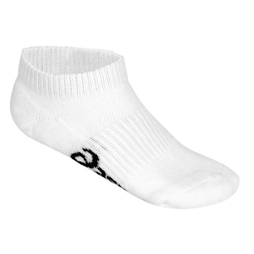 Asics Kids Pace Low Solid Socks - White [Size : 10K-13K]