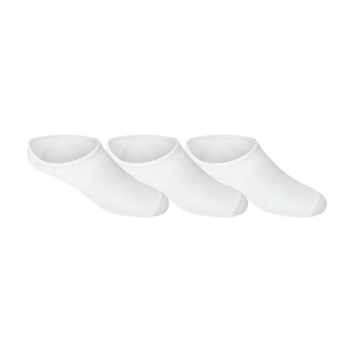 Asics Pace Invisible Socks US 8-11 White - 3 Pack