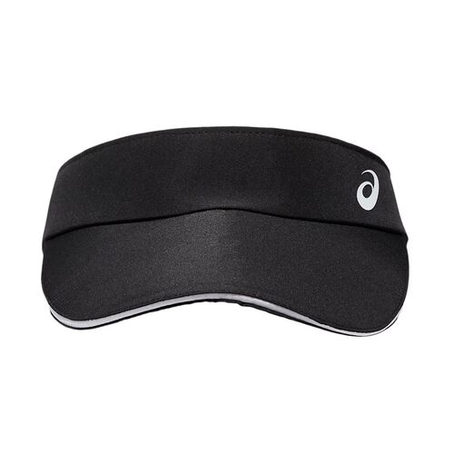 Asics Performance Visor - Black [Size : Small]