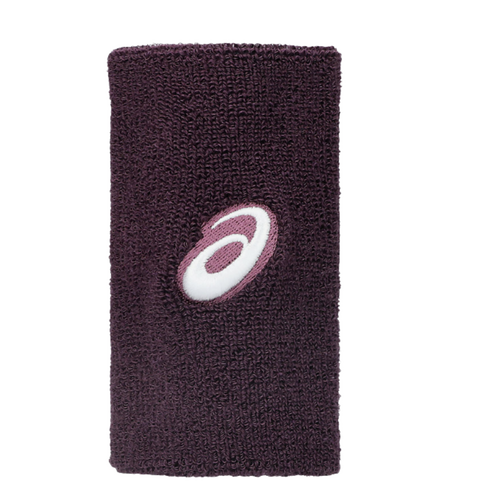 Asics Wrist Band Pair Long - Dark Aubergine