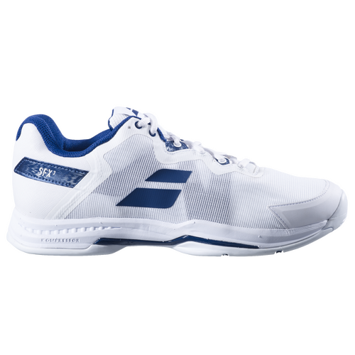 Babolat Mens SFX3 AC - White/Navy [Size: US 8.5]