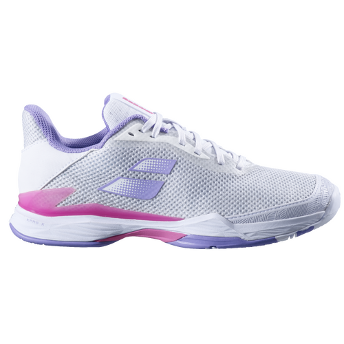 Babolat Womens Jet Tere AC - White/Lavender [Size: US 10.5]