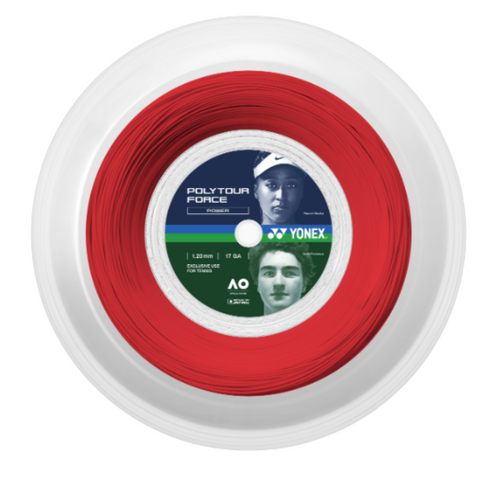 Yonex Poly Tour Force 1.20 (200m) Coil - Red