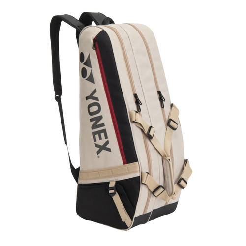 Yonex Gearlogic (BA72626) 6 Racquet Bag - Beige 