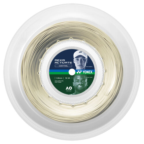 Yonex Rexis Activate 130 (200m) Tennis String - White