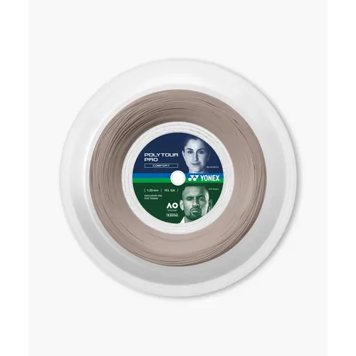 Yonex Poly Tour Pro 1.25/16L (200m Reel) - Warm Gray