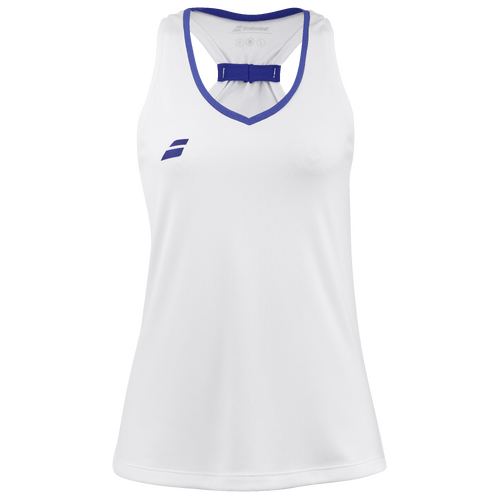 Babolat Gilrs Play Tank Top - White [Size : 6 - 8 Years Old]