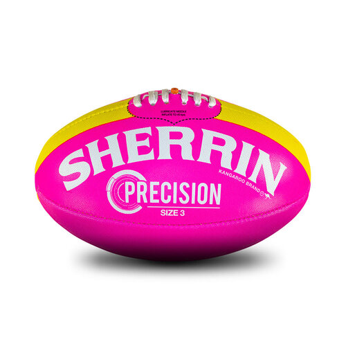 Sherrin Precision - Synthetic - Pink Size 3