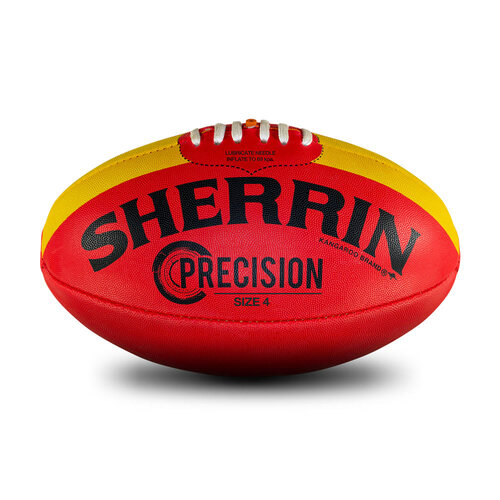 Sherrin Precision - Synthetic - Red Size 4