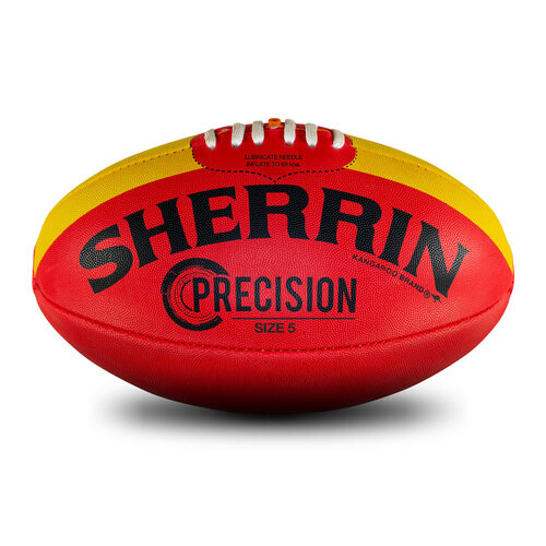 Sherrin Precision - Synthetic - Red Size 5
