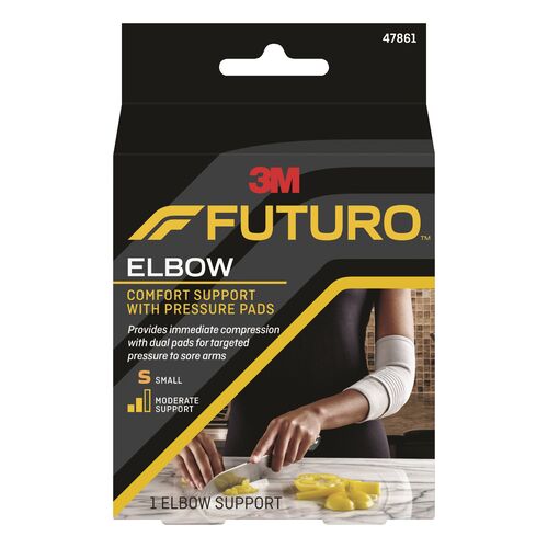 Futuro Comfort Elbow Support with Pressure Pads [Size: Small]